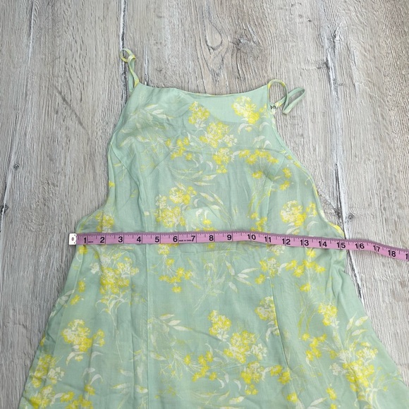 Free People In Control Mini Dress Mint Green - Picture 12 of 14